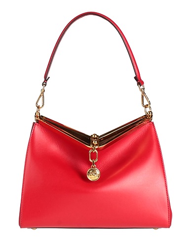 ETRO Handbag Red Calfskin