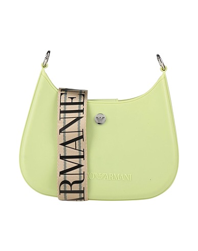 EMPORIO ARMANI Across-body bag Light green 100% PVC - Polyvinyl chloride, Polyester, Polyurethane