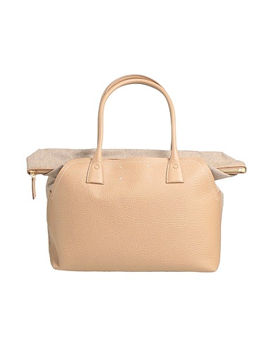 MAISON MARGIELA Handtasche Beige 100% Rindsleder, Baumwolle, Polyester, Andere Fasern, Zink