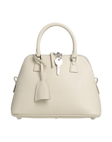 MAISON MARGIELA Handbag Light grey 100% Cow leather