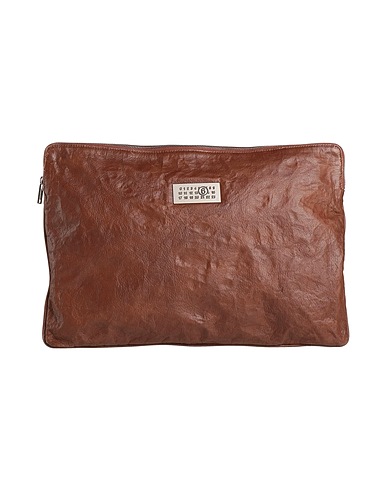 MM6 MAISON MARGIELA Handbag Brown 100% Cow leather