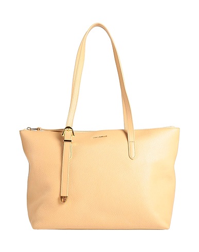 COCCINELLE Handbag Beige Leather