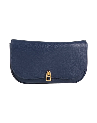 COCCINELLE Handbag Navy blue Leather