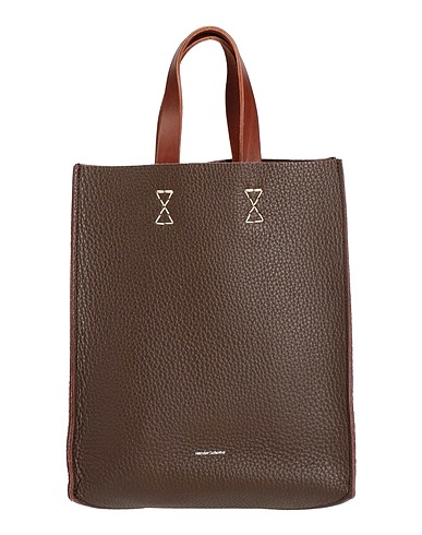 ḢENDER SCHEME Handbag Dark brown Cow leather