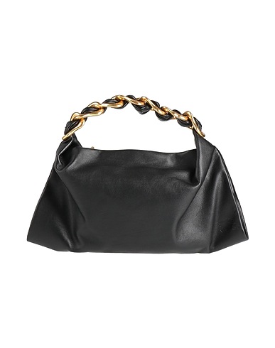 BURBERRY Handbag Black Leather