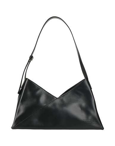 MM6 MAISON MARGIELA Shoulder bag Black 100% Cow leather