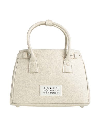 MAISON MARGIELA Handbag Light grey 100% Cow leather, Cotton, Polyester, Other Fibres