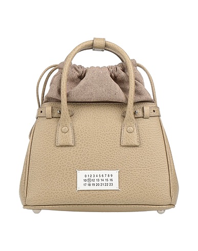 MAISON MARGIELA Handbag Beige 100% Cow leather, Cotton, Polyester, Other Fibres