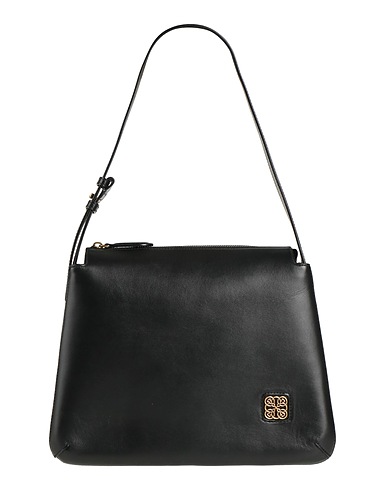 PINKO Handbag Black Calfskin