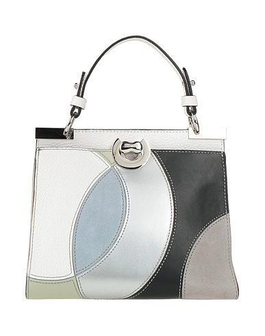 COCCINELLE Handbag White Leather