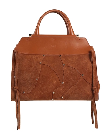 CHLOÉ Handbag Brown Leather