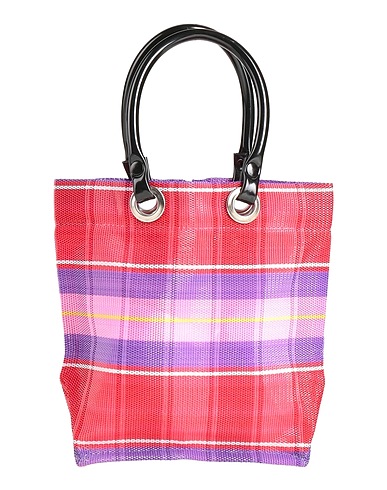 BONCHEY Handbag Red Natural raffia