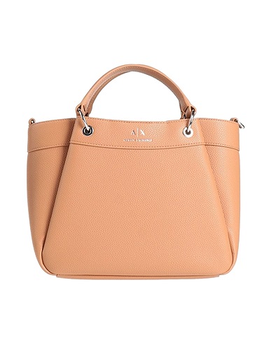 ARMANI EXCHANGE Handbag CAMMELLO 100% Polyurethane, Polyester