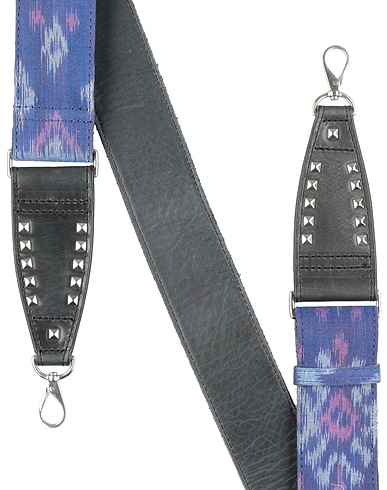 CLARIS VIROT Accessori borsa e charm Blu Fibre tessili