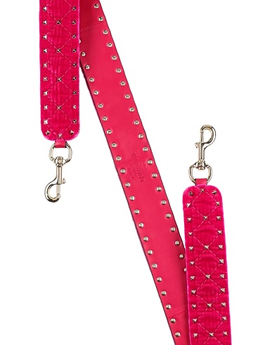 VALENTINO GARAVANI Bag accessories & charms Fuchsia Textile fibers
