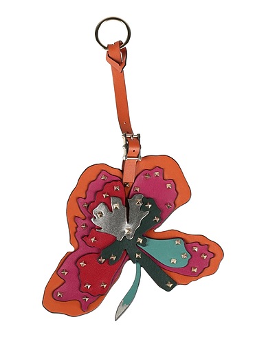 VALENTINO GARAVANI Bag accessories & charms Rust Leather
