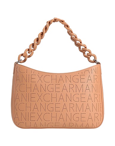 ARMANI EXCHANGE Handtasche Hellbraun 100% Polyurethan