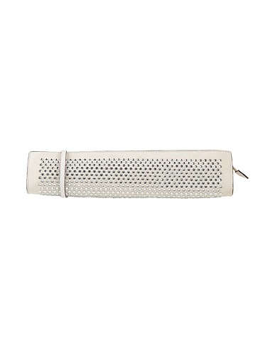 MANU ATELIER Across-body bag Off white Leather