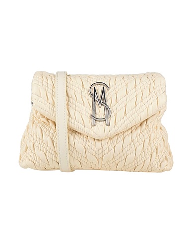 STEVE MADDEN Cross-body bags Ivory 100% Polyurethane