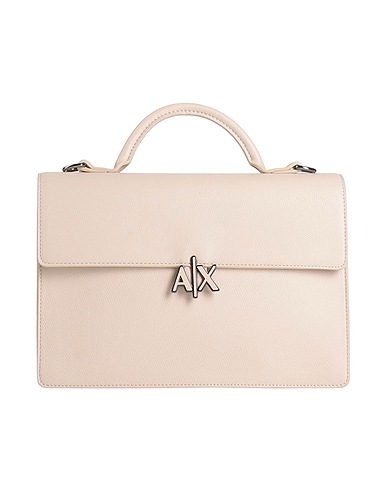 ARMANI EXCHANGE Borsa a mano Beige 100% Poliestere