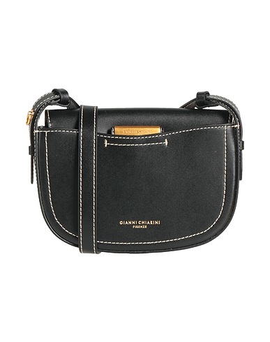 GIANNI CHIARINI Across-body bag Black Leather