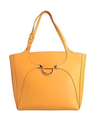 BORBONESE Handtasche Senf 100% Leder