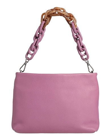 GIANNI CHIARINI Handbag Mauve Leather