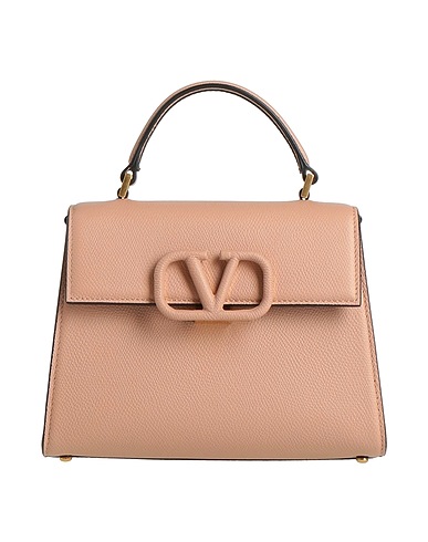 VALENTINO GARAVANI Handbag Light brown Leather