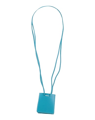 MEDEA Shoulder bag Turquoise Leather