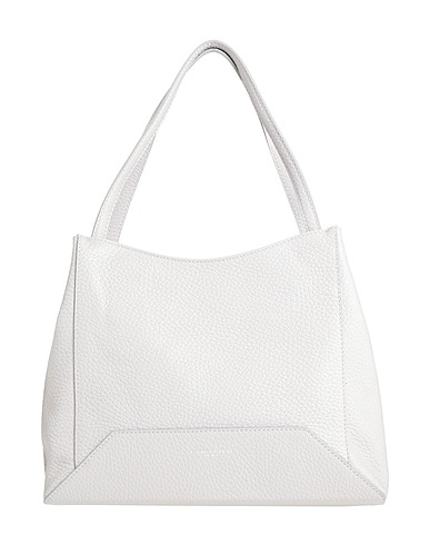 GIANNI CHIARINI Handbag Light grey Leather