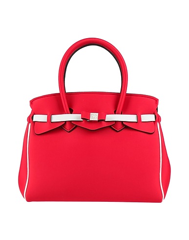 SAVE MY BAG Handbag Red 80% Polyamide, 20% Elastane