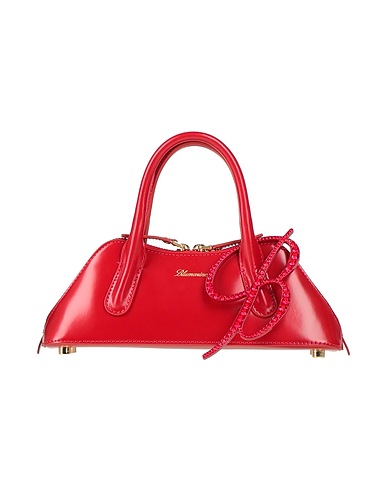 BLUMARINE Borsa a mano Rosso Pelle di bovino