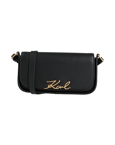 KARL LAGERFELD Borsa a tracolla Nero 100% Pelle di bovino