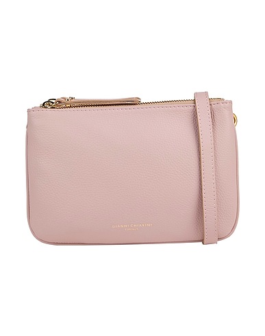GIANNI CHIARINI Across-body bag Pink 100% Leather