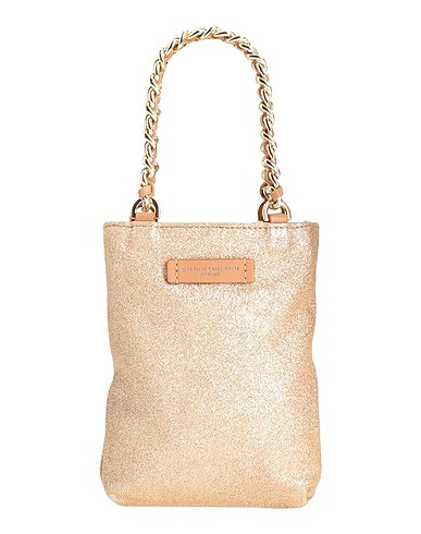 GIANNI CHIARINI Handbag Gold Leather