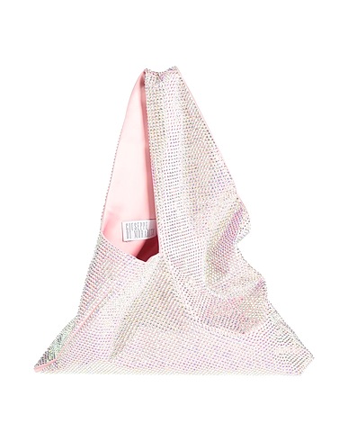 GIUSEPPE DI MORABITO Borsa a mano Rosa 97% Poliestere, 3% Elastan, Vetro, Colla