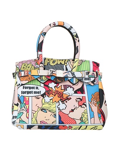 SAVE MY BAG Handbag White 50% Polyethylene, 40% Polyester, 10% Elastane