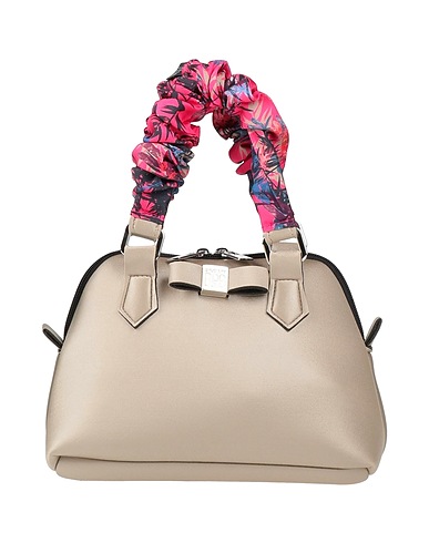 SAVE MY BAG Handbag Taupe 50% Polyethylene, 40% Polyamide, 10% Elastane, Silk