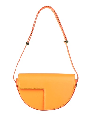 PATOU Handbag Orange Leather