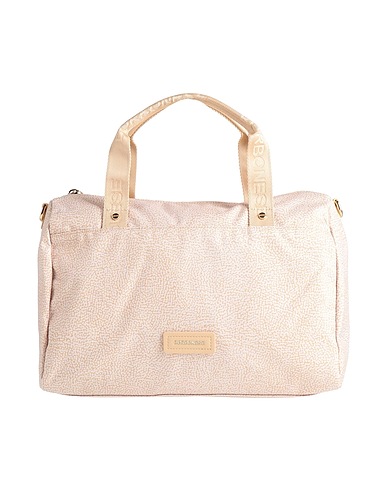 BORBONESE Handbag Beige 100% Polyester