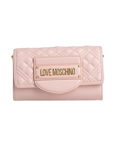 LOVE MOSCHINO Handbag Pink 100% Polyurethane