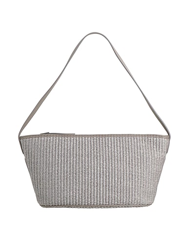 BRUNELLO CUCINELLI Handbag TORTORA 52% Cotton, 48% Polyester, Calfskin