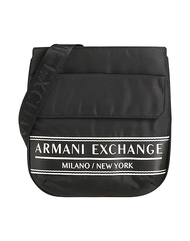 ARMANI EXCHANGE Umhängetasche Schwarz 100% Polyester