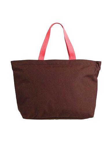 BORBONESE Handbag Chocolate brown 100% Polyamide