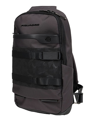PIQUADRO Zaini Nero Pelle, Fibre tessili