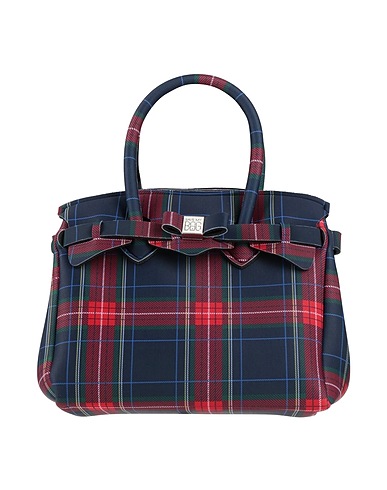 SAVE MY BAG Handbag Midnight blue 50% PEEK (Polyether - Ether - Ketone), 40% Polyester, 10% Elastane