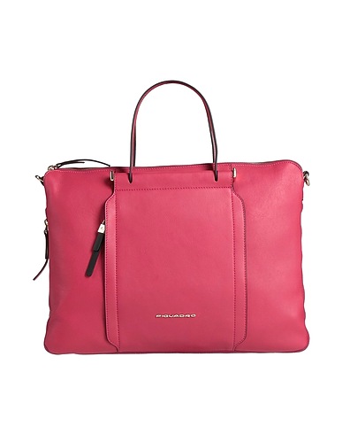 PIQUADRO Sac à main Pourpre Cuir de bovin, Polyester, EVA (Ethylène - Vinyle - Acétate), Métal, Nylon