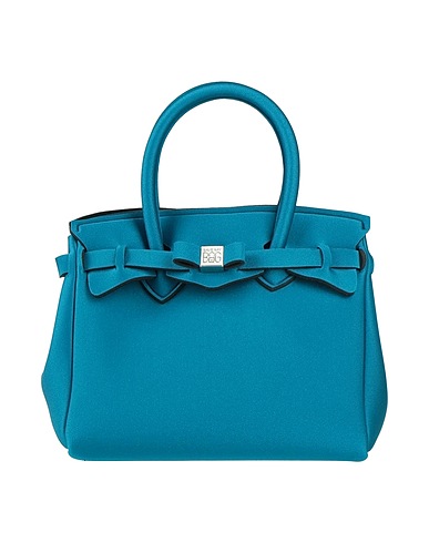 SAVE MY BAG Handbag Deep teal 80% Polyamide, 20% Elastane