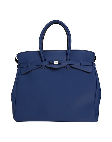 SAVE MY BAG Bolso de mano Azul marino 80% Poliamida, 20% Elastán