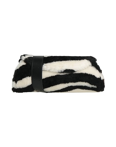 JIL SANDER Across-body bag Black 100% Lamb Shearling